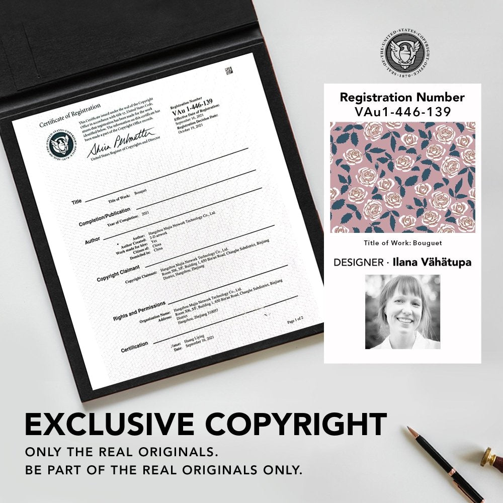 Envogue Bouguet Blackout Curtains