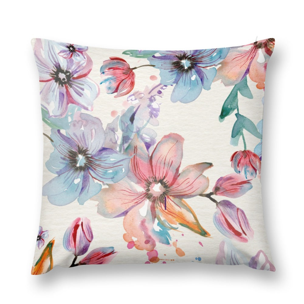 Plush pillow case (double-sided design)