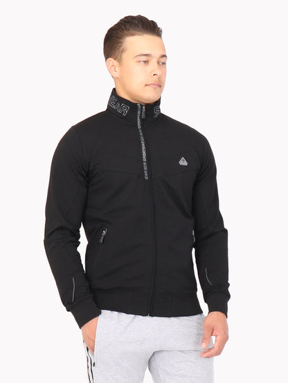 All-Day Comfort Full Zip Sweatshirt Black