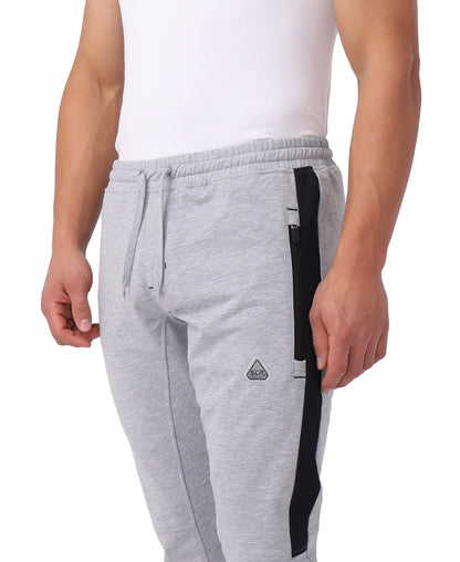 Infinite Flex Jogger - (Tall Fit) Light Grey Heather Black