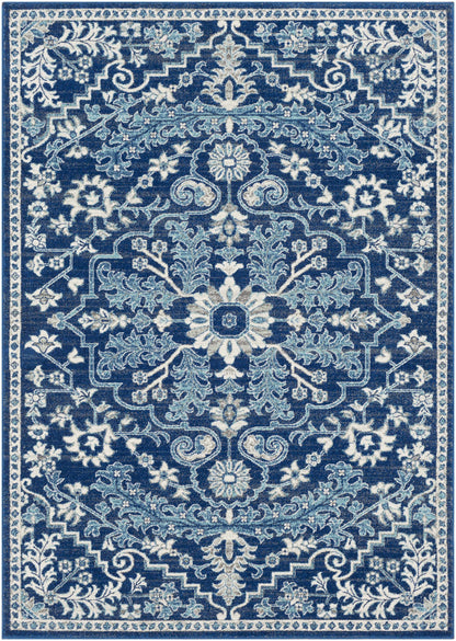 Blue Bodrum Area Rug 9' x 12'6" Rectangle