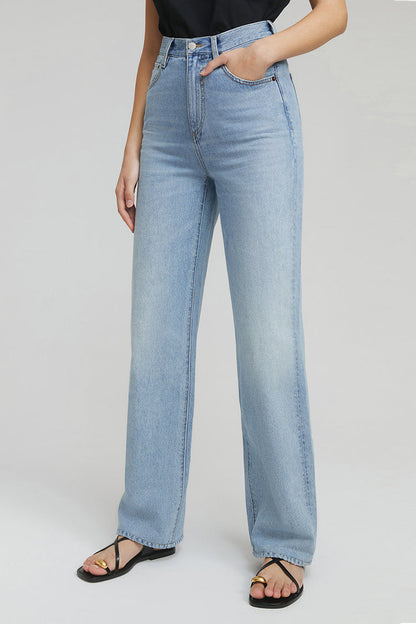 Coney Island Whitefish High Rise Wide Jeans HJ007