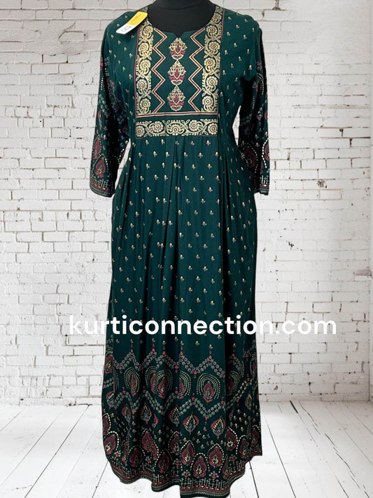 Rayon long kurti