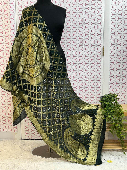 Bandhani dupatta | Clearance Default Title