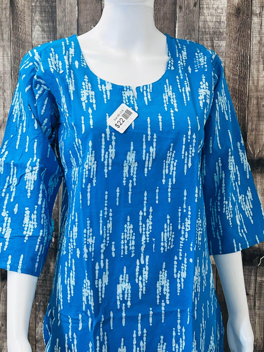 Pure cotton Short kurti 38 Indian M US 8