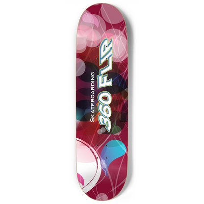360 Flip Geometric 9"X34" Popsicle Skateboard