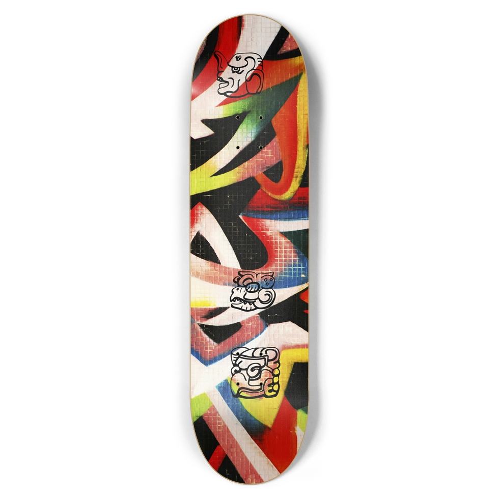 8-1/2 Heraldic Popsicle Skateboard