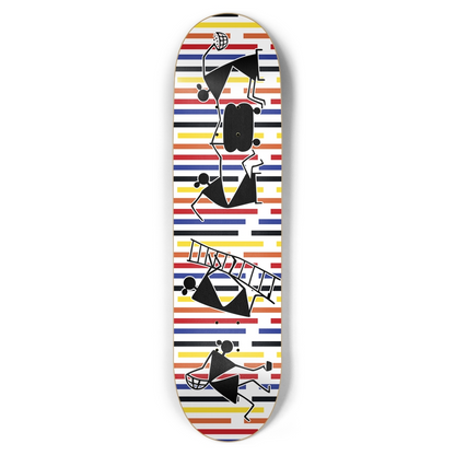 8-1/2 Skateboard Deck Indian tribal Art