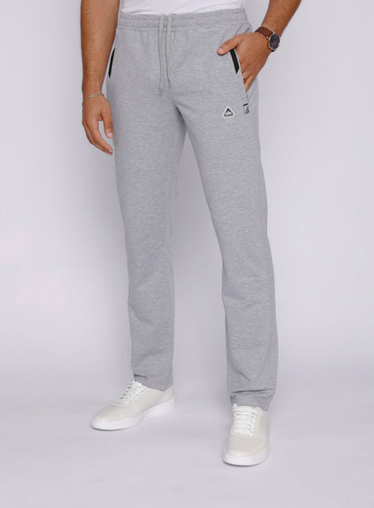 All-Day Comfort Athletic Sweatpants - Straight (Regular and Big Fit) Light Grey Heather