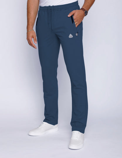 All-Day Comfort Athletic Sweatpants - Straight (Regular and Big Fit) 30 Steel Blue
