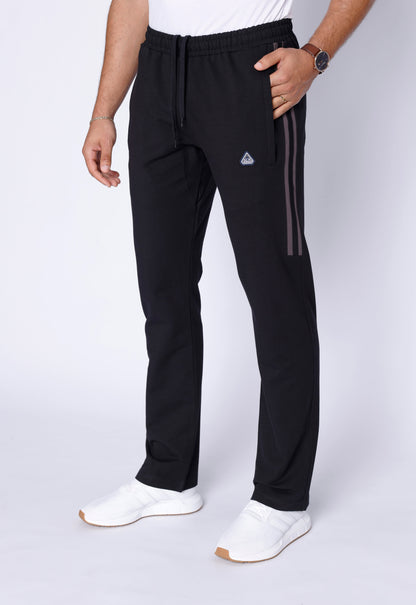 Ultimate Flex Athletic Sweatpants - Straight (Reg, Tall and Big & Tall Fit) Midnight Black Grey