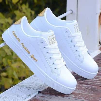 Mens Casual Shoes Winter Light Sports Shoes Men Tennis Sneaker Soft White Shoes Men's Casual Trend Lightweight Comfortable Sneakers Sport Design Gold