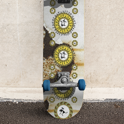8 Inch tribal warrior Skateboard Deck