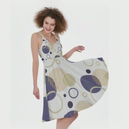 All-Over Print Women's Sleeveless Dress