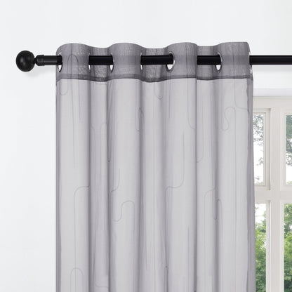 Pure Morning Haze Sheer Curtains