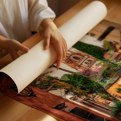 Streets Woven With Colorful Tales Matte Poster