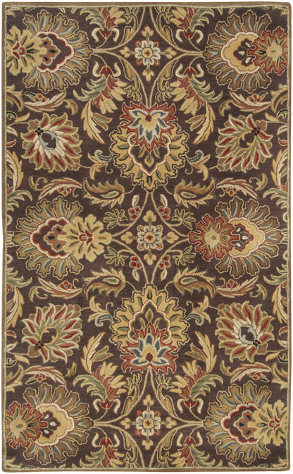 Chesterton 1028 Hand Tufted Brown Wool Rug 5' x 8' Rectangle