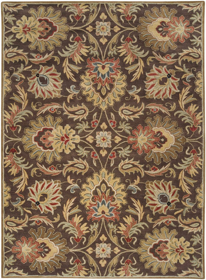 Chesterton 1028 Hand Tufted Brown Wool Rug 8' x 11' Rectangle